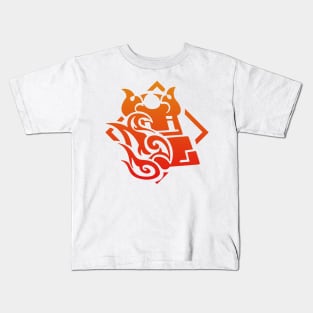 Genshin Impact Thoma Emblem Kids T-Shirt